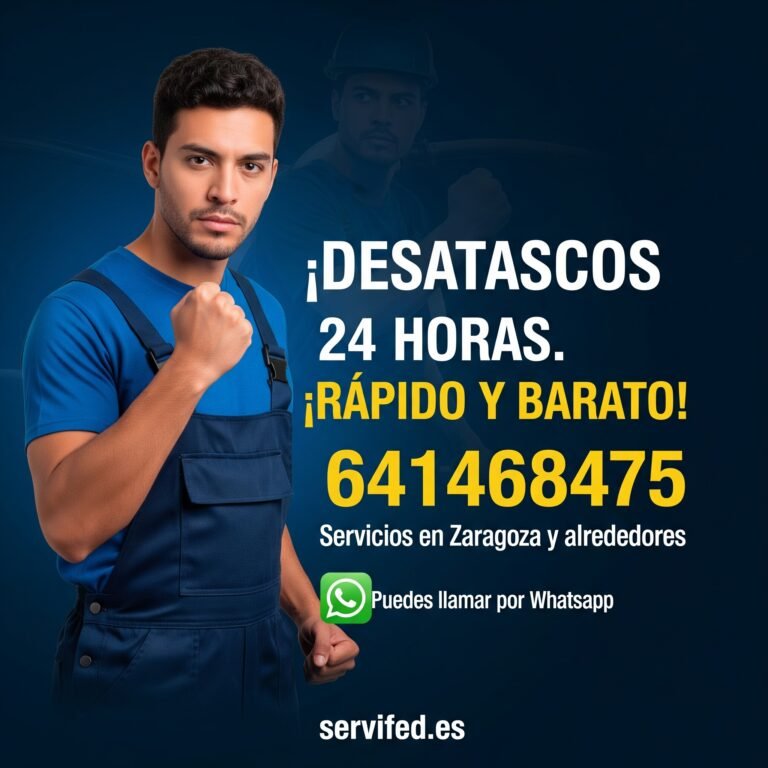 desatascos rapidos zaragoza