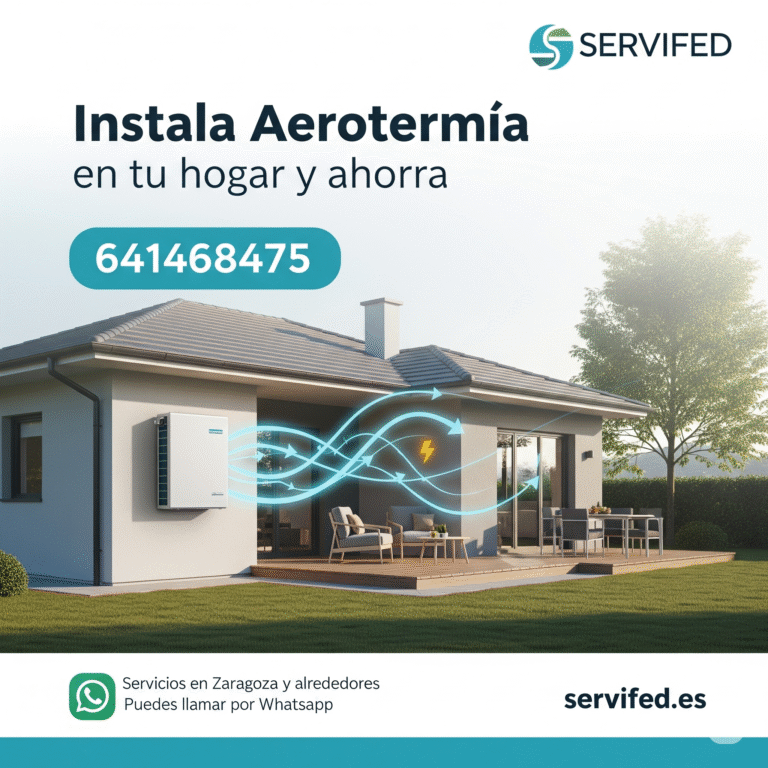 Instalación de aerotermia